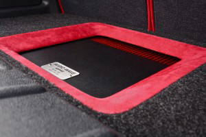 Sonic Reveal 'Sub-Less'  High end Car Audio SQ System Mini Cooper D, S, Works - Custom Boot Install, Custom A-Pillar Fabrication