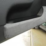 VW Golf Cabriolet with a precision custom Door panel fabrication using the Morel Supremo mid woofer
