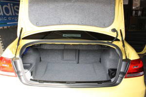 BMW E90 M3 Hidden boot fabrication